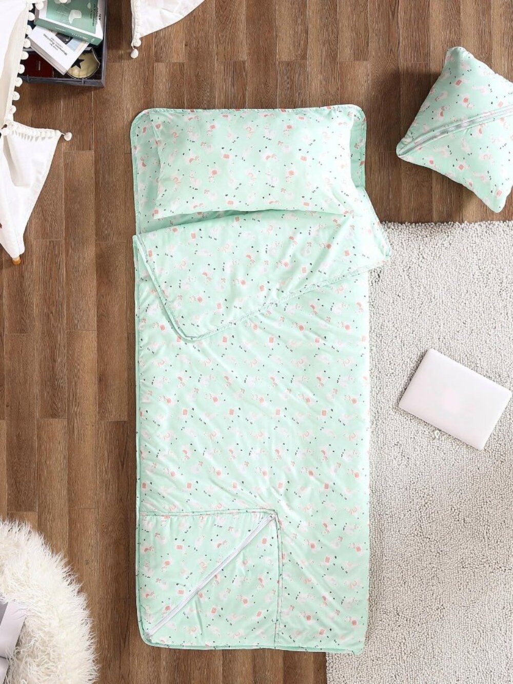 Llama Sleeping Bag with Pillow